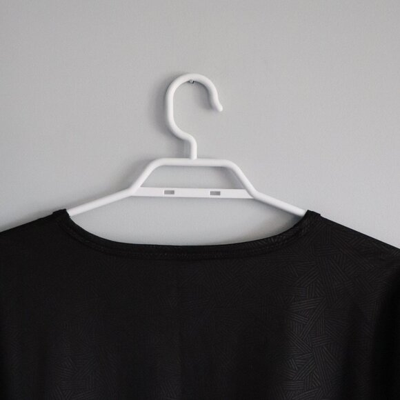Champion Unisex Sz XL Black Activewear Short Sleeve T-Shirt Stretch Crewneck Top - Picture 6 of 11
